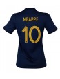 Ženski Nogometna dresi replika Francija Kylian Mbappe #10 Domači SP 2022 Kratek rokav